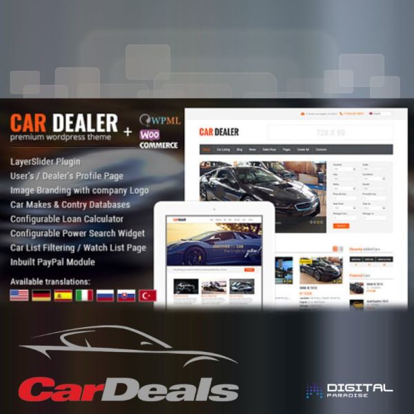 Tema Car Dealer