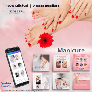 Templates Canva - Manicure
