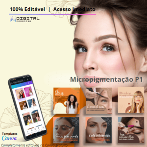 Templates Canva - Micropigmentação P1