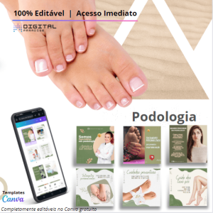 Templates Canva - Podologia